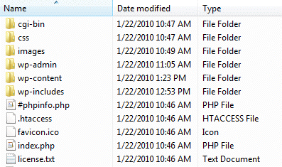vista folder size