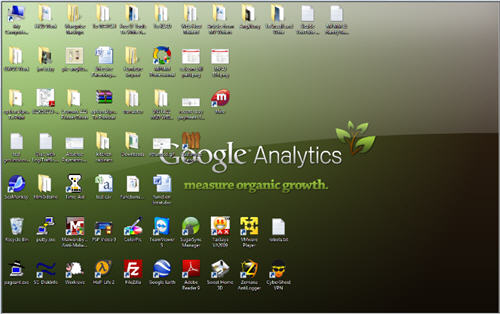 messy desktop