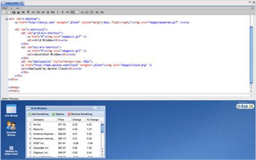 Aptana Live Preview Aptana Live Preview