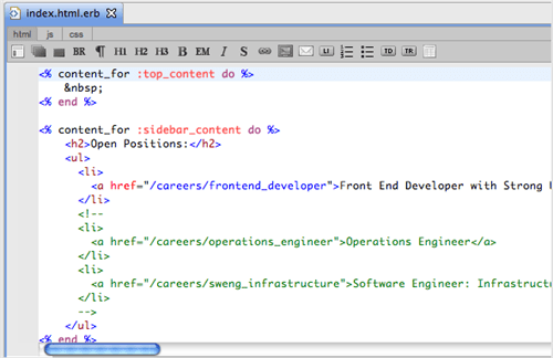 Aptana highlights syntax Aptana highlights syntax