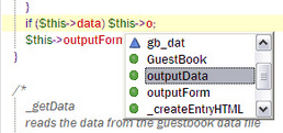 auto-complete