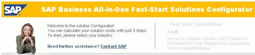 Sap solution configurator