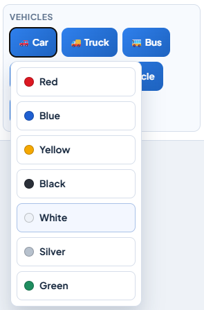 Vehicle Colors