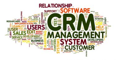 CRM in word tag cloud