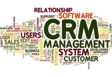 CRM in word tag cloud