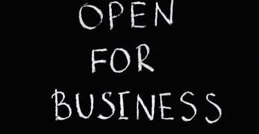Open for business