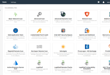 Vulnerabilities scan