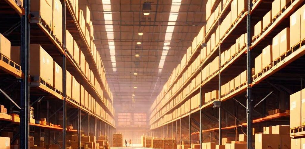 Smart warehouse with AI