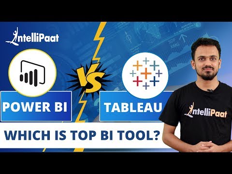 Tableau vs Power BI | Top BI Tools 2020 | Power BI vs Tableau | Intellipaat