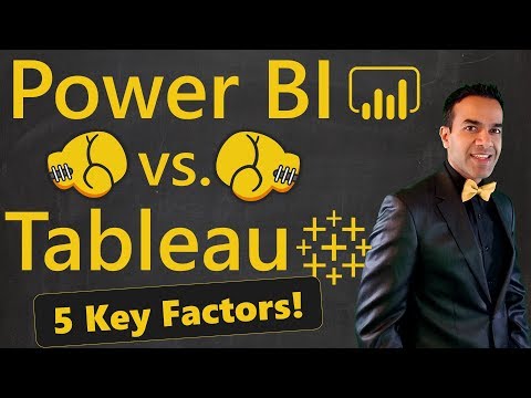 Power BI vs Tableau 🔥 5 Factors to Choose a Winner