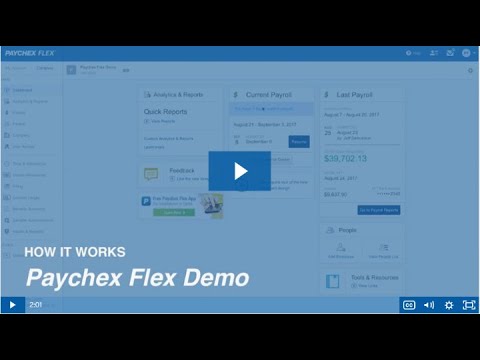 How it works: Paychex Flex Demo