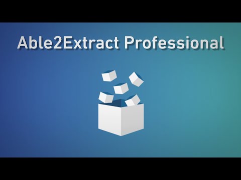 Able2Extract Professional: Convert, Create, Edit, OCR, and Sign PDF Documents