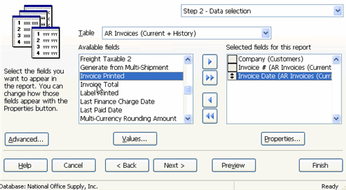 stonefield compatability with AccountMate